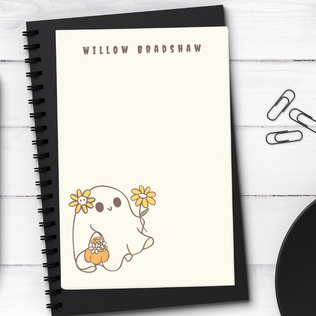 Cute Ghost Halloween Post-it Notes (Creator Uploaded)