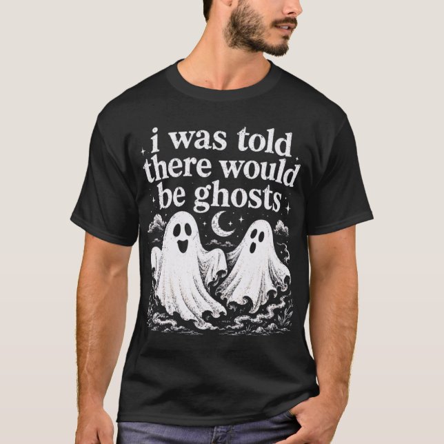 Cute Ghost Halloween Shirt (Front)