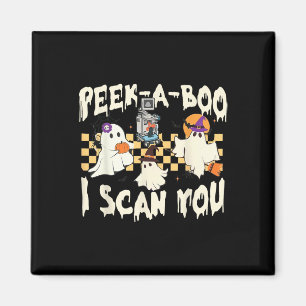 Cute Ghost Halloween Spooky Season  Magnet