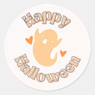 Cute Ghost Halloween Sticker