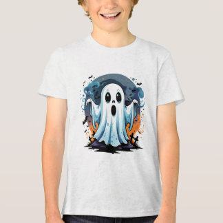 Cute ghost, Halloween Tri-Blend Shirt