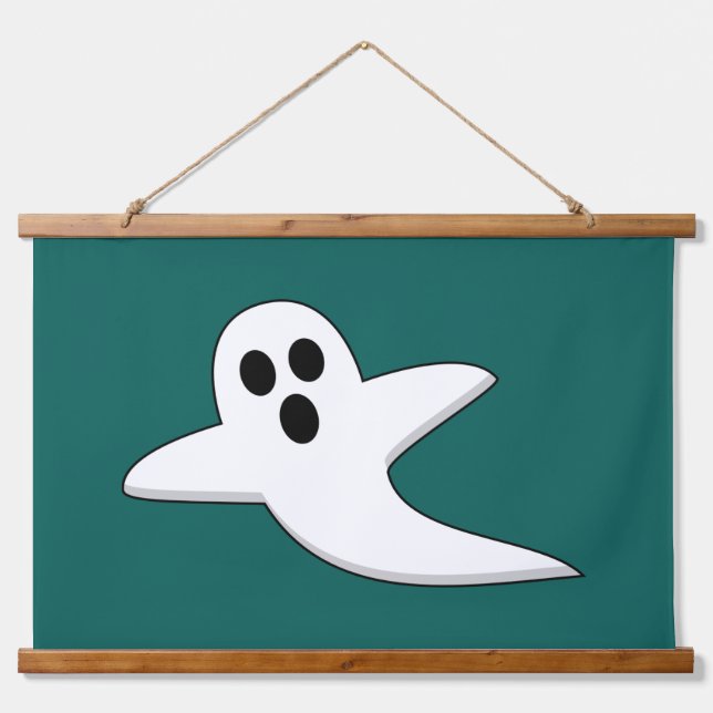 Cute Ghost Hanging Tapestry (Front)