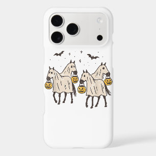Cute Ghost Horses Halloween Trick or Treat