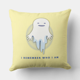 Cute Ghost – I Remember Who I Am Gift  Cushion