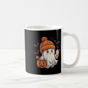 Cute Ghost Lace Toddler Ghost Pumpkin Ice Coffee H Coffee Mug