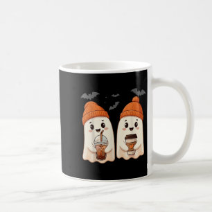 Cute Ghost Lace Toddler Ghost Pumpkin Ice Coffee H Coffee Mug