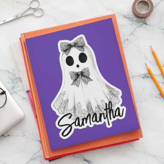 Cute Ghost Lace Vintage Halloween Custom (Creator Uploaded)