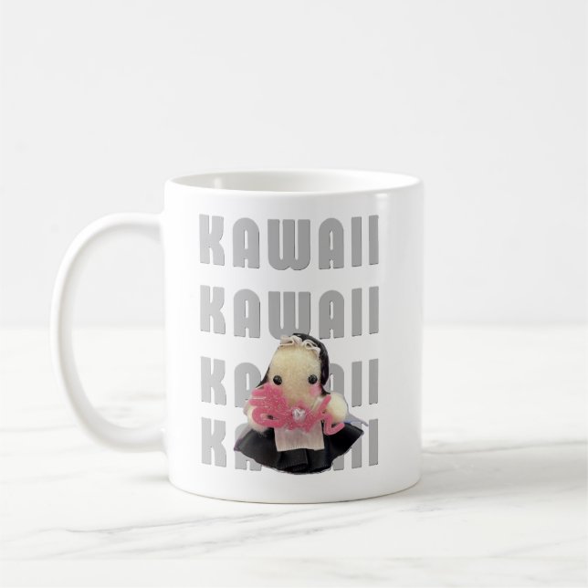 Cute Ghost Maid Moe Kyun Coffee Mug (Left)