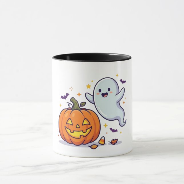 Cute Ghost Mug (Center)