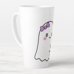 Cute Ghost Mug - Adorable Halloween Coffee Cup.