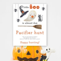 Cute ghost - Pacifier hunt game baby shower