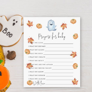Cute ghost - Party game   prayers for baby