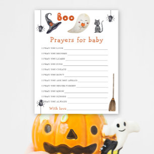 Cute ghost - Party game prayers for baby