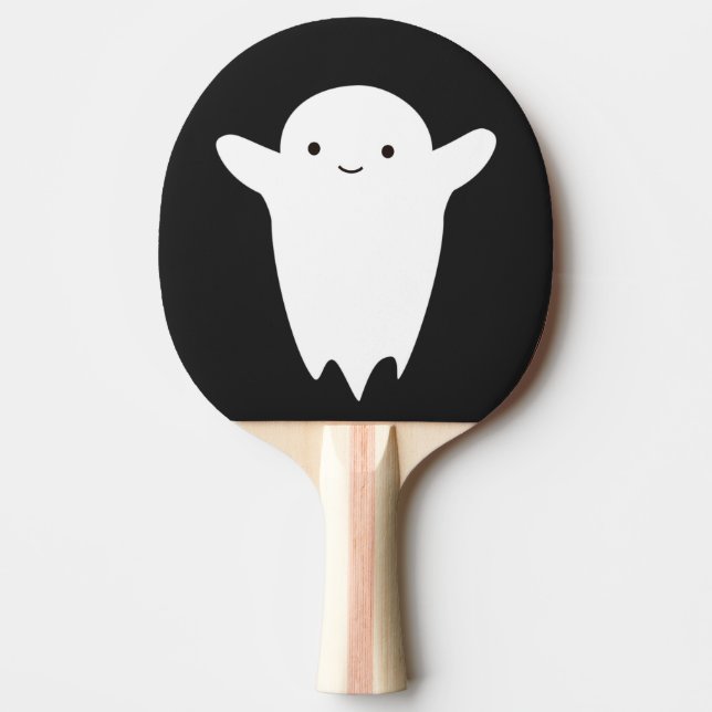 Cute Ghost  Ping Pong Paddle (Front)