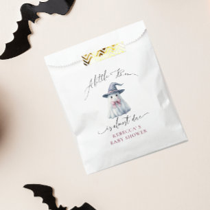 Cute Ghost Pumpkin Boo Halloween Baby Shower  Favour Bags