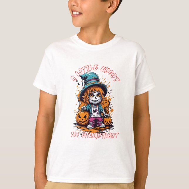 Cute Ghost Shirt | Halloween Tee | Halloween (Front)