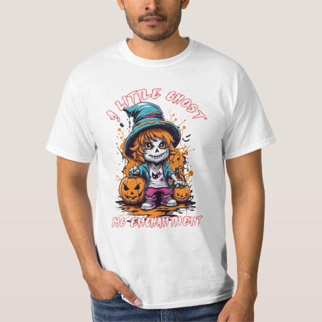 Cute Ghost Shirt | Halloween Tee | Halloween (Front)