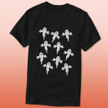 Cute Ghost T-Shirt<br><div class="desc">Cute ghost desgn for people who love spooky things. Perfect for Halloween. Original art by Nic Squirrell.</div>