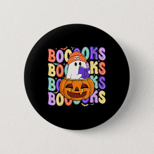 Cute Ghost Teacher Halloween Librarian Read More B 6 Cm Round Badge