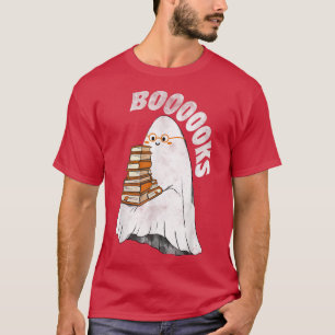 Cute Ghost Teacher Top Book Halloween Booooks Read