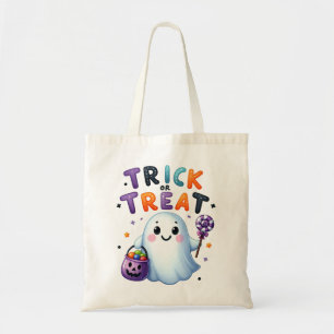 Cute Ghost Trick or Treat Bag