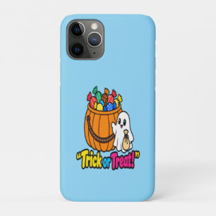 Cute Ghost Trick or Treat Halloween Pattern Phone Case-Mate iPhone Case