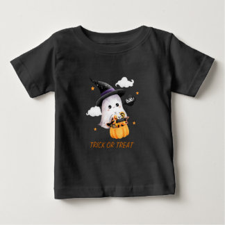 Cute Ghost Trick or Treat Kids' Halloween T-Shirt