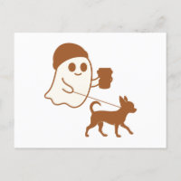 Cute Ghost Walking Chihuahua