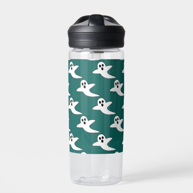 Cute Ghost Water Bottle (Front)