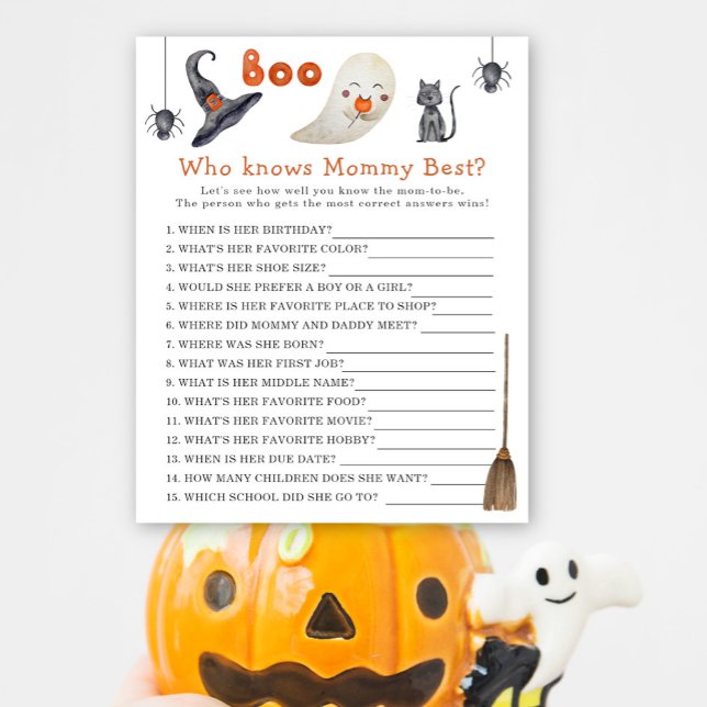 Cute ghost - Who knows mummy best (Creator Uploaded)