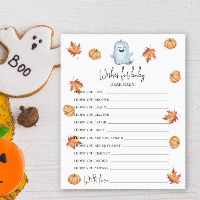 Cute ghost - wishes for baby (Creator Uploaded)