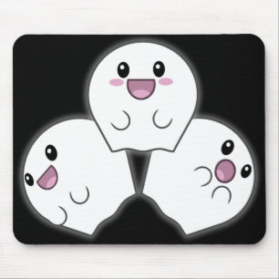 Cute Ghosties Mousepad