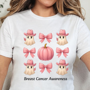 Cute ghosts, Breast Cancer Survivor T-shirt, Tri-Blend Shirt