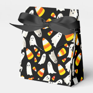 Cute Ghosts & Candy Corn Halloween Favour Box