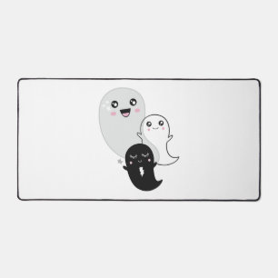 cute ghosts halloween kawaii desk mat