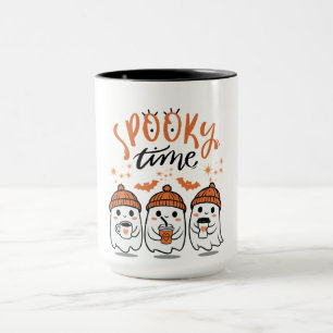 Cute Ghosts  Halloween Spooky Time Mug