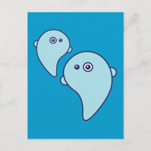 Cute Ghosts Postcard