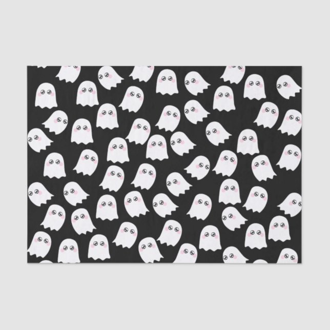 Cute Ghosts Tissue Paper (Front)