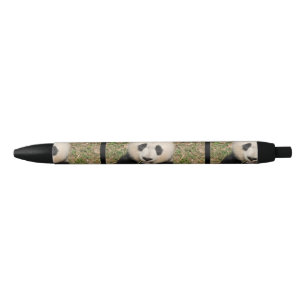 Cute Giant Panda Bear Black Ink Pen