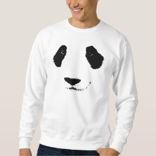 Cute Giant Panda Cartoon Graphic Design Adults Kid Sweatshirt