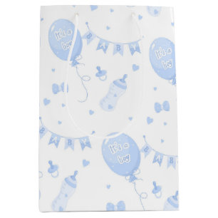 Cute Gift Bag Baby Shower It's a Boy Balloon