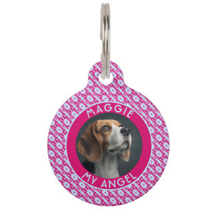 Cute Gift For Pet Owner Tribal Print Tag