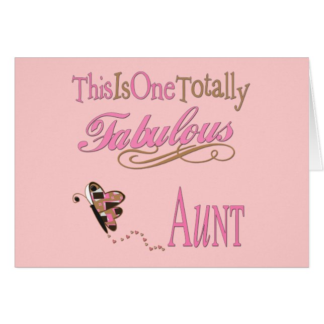Cute Gifts For Aunts (Front Horizontal)