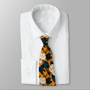 Cute Gifts For Dad Gardenias Floral Tie