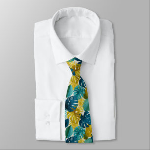 Cute Gifts For Him Tropical Floral Tie