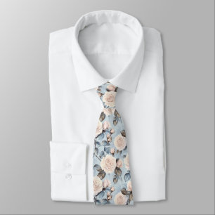 Cute Gifts For Husband Rose Flower Tie