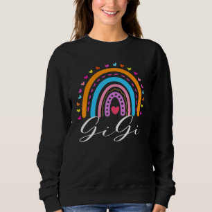 Cute Gigi Rainbow  For Gigi Matching Family Sweatshirt