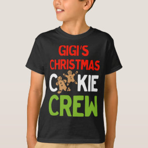 Cute Gigi's Christmas Cookie Crew T-Shirt