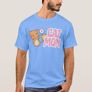 Cute Ginger Cat Cat Mum Sweet Kitten Cat for Cat T-Shirt