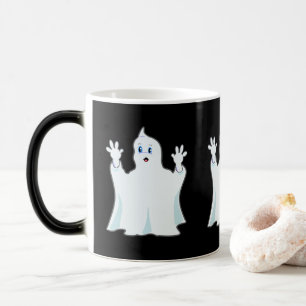 Cute Ginger Ghost Magic Mug